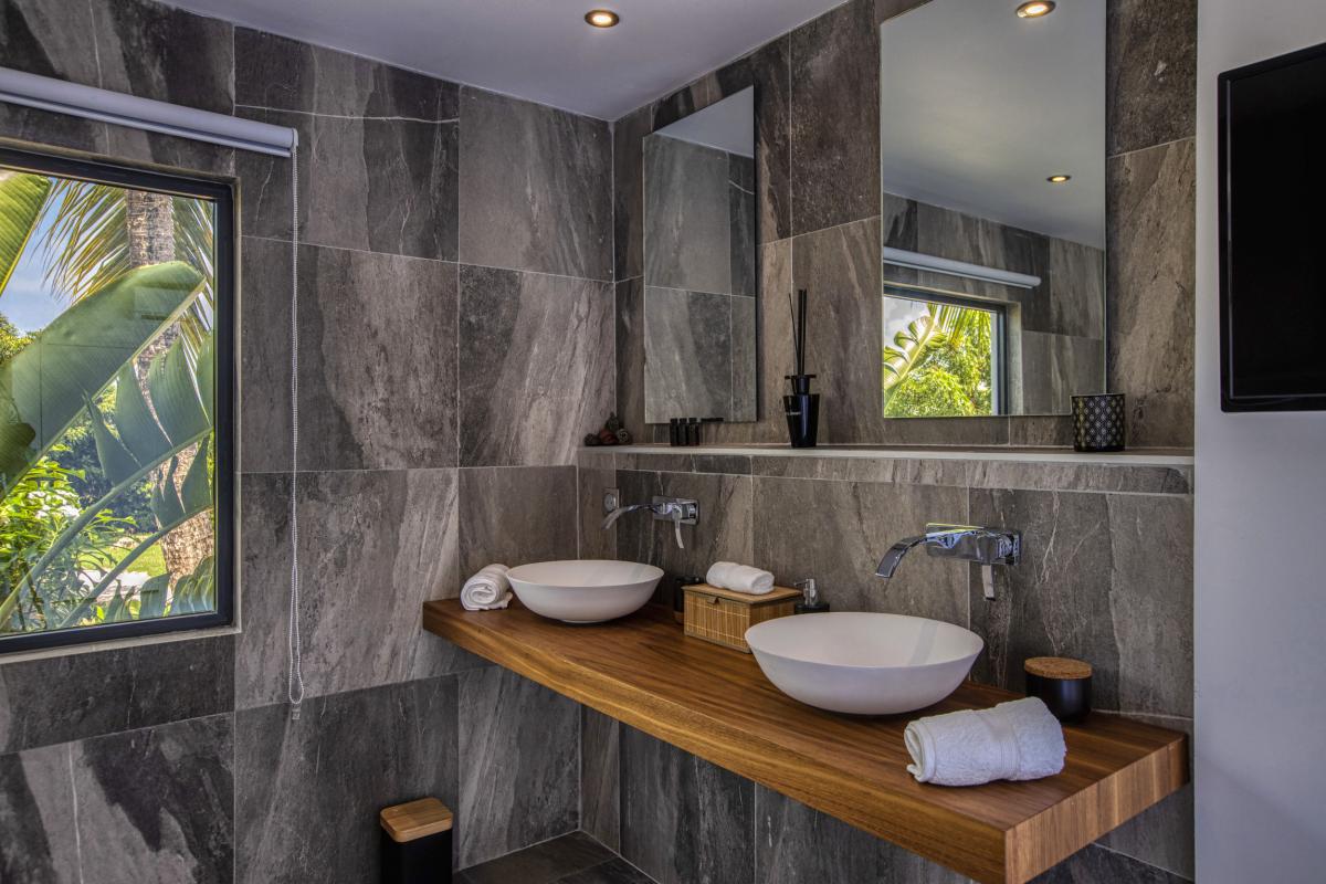 Location villa Saint Martin Terres Basses - Villa 2 chambres 4 personnes - piscine - jardin tropical - 2700m de la plage de Baie Rouge (34)